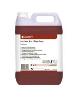 TASKI Sani 4 in 1 Plus Conc 2x5L - Pesutilojen puhdistusaine, kalkinpoistoaine, desinfiointiaine ja hajunpoistoaine, BPR-hyväksytty.