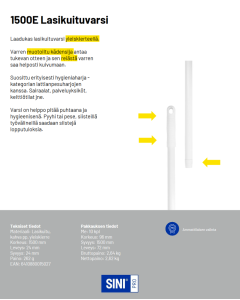 Lasikuituvarsi 1500E 