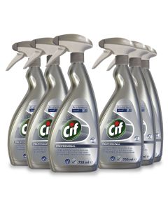 Cif Professional Teräs- ja lasipintojen puhdistusaine 750ml