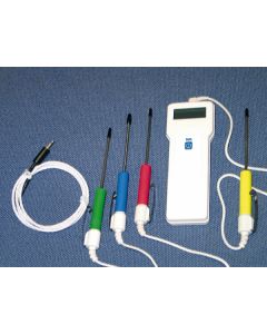 Lämpötilamittari + sininen puikkoanturi