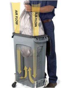 Slim Jim ilmaventiloitu lajitteluastia 87l 