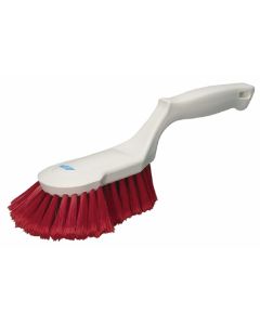 Vikan Lyhytvartinen pesuharja, punainen