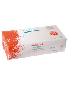 AVALON Ftalaatiton vinyylikäsine, puuteroimaton